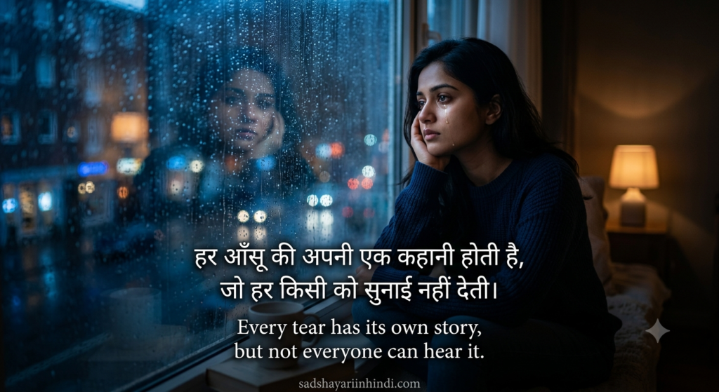 Sad Aansu Shayari (सैड आँसू शायरी)